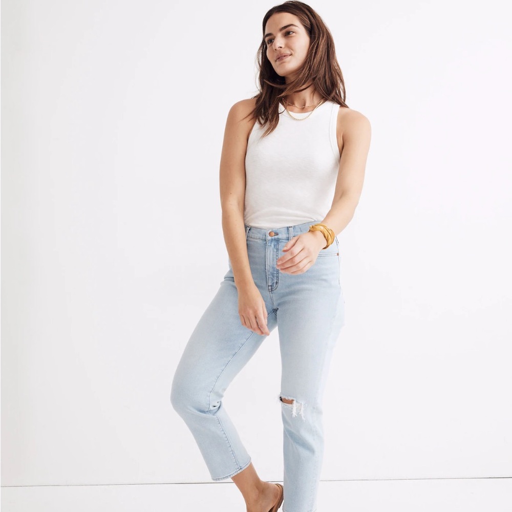 Madewell Mid Rise Perfect Vintage Jean 29 TALL